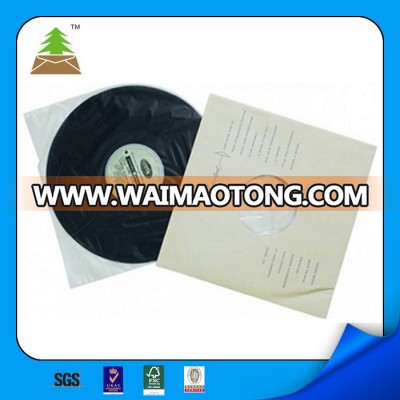 Hot sales 12"/10"/7"White Poly-Lined Record/LP Inner Sleeves for LP Vinyl Record Albums